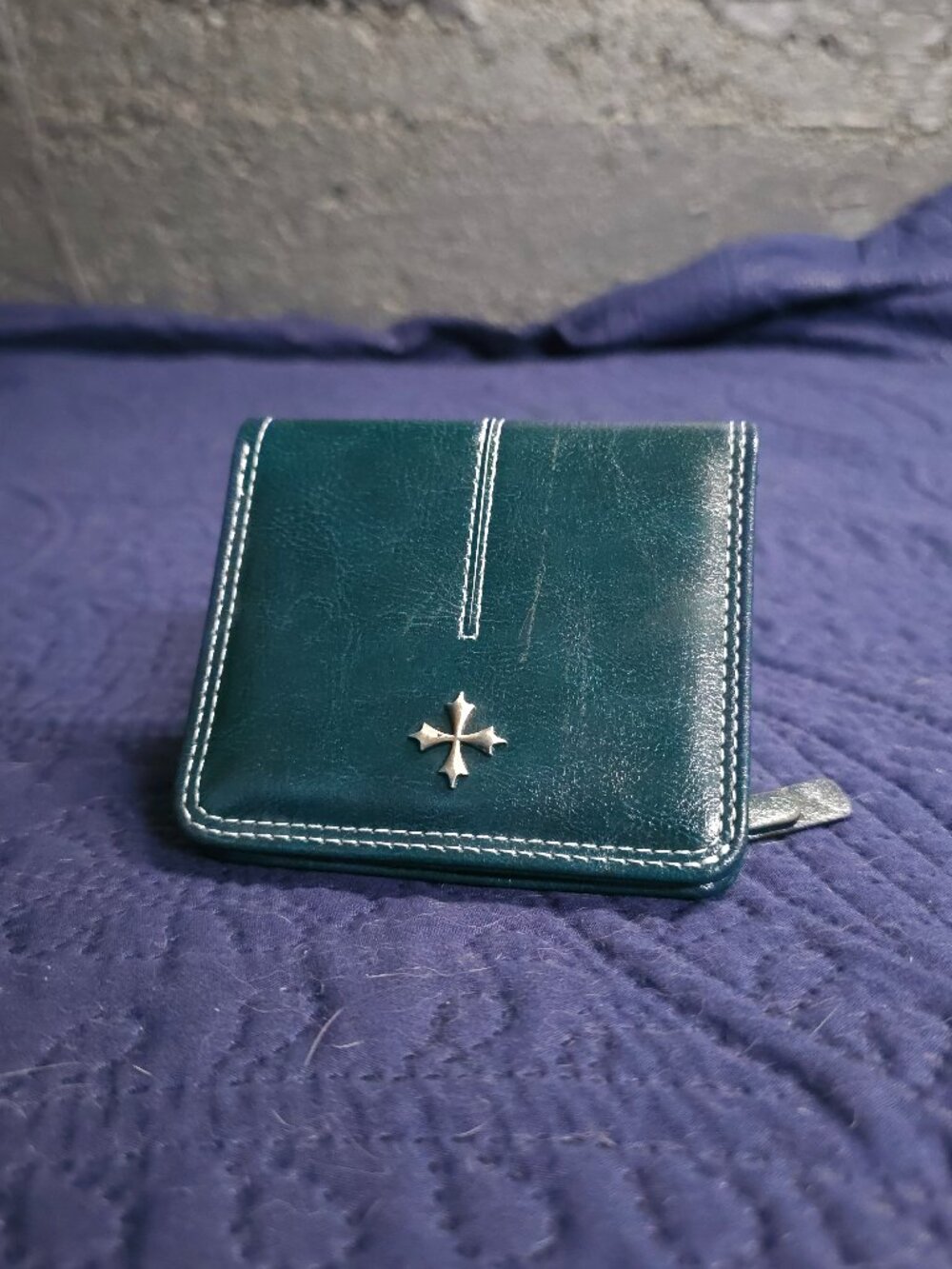 Cross Snap Bifold Wallet – Teal (OS)